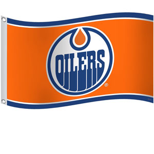 Edmonton Oilers 3'x5' Flag by Sports Vault