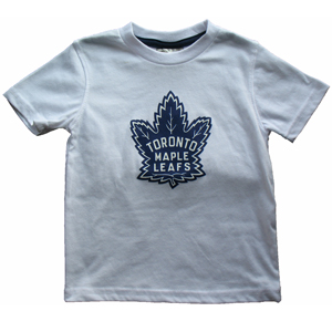 Toronto Maple Leafs Toddler Vintage Logo T-Shirt by Mighty Mac