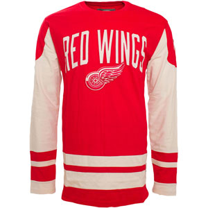 Detroit Red Wings Dufferin Long Sleeve T-Shirt by Old Time Hockey