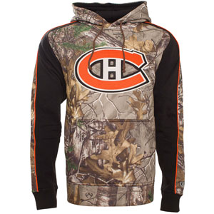 Montreal Canadiens Realtree Camo Decoy Pullover Fleece Hoodie by Old Time Hockey