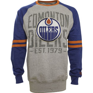 Edmonton Oilers Cruise Long Sleeve T-Shirt by Old Time Hockey