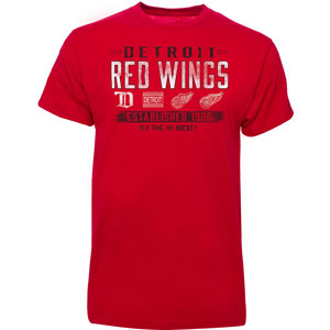 Detroit Red Wings Evolve T-Shirt by Old Time Hockey