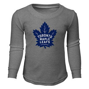 Toronto Maple Leafs Youth Long Sleeve T-Shirt & Pants Sleep Set - Grey by Outerstuff