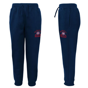 Montreal Canadiens Youth Pro Game Fashion Fleece Pants by Outerstuff