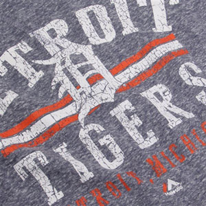 Detroit Tigers Women's Neat Cleats Sweatshirt by Majestic