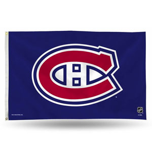 Montreal Canadiens 3'x5' Flag by Rico