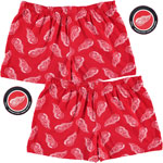 Detroit Red Wings 2-Pack All-Over Print Puck Packaged Boxer Shorts by Vayola