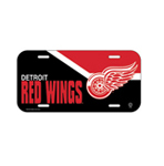 Wincraft Detroit Red Wings Plastic License Plate