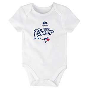 Toronto Blue Jays Newborn Future Champ Bodysuit, Shirt, and Pants Set by Majestic