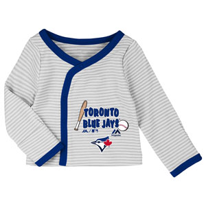 Toronto Blue Jays Newborn Future Champ Bodysuit, Shirt, and Pants Set by Majestic