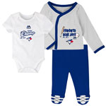 Toronto Blue Jays Newborn Future Champ Bodysuit, Shirt, and Pants Set by Majestic