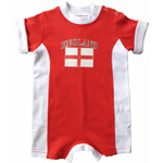 England Newborn Romper by Pam GM