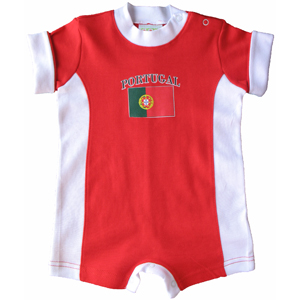 Portugal Newborn Romper by Pam GM