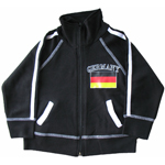 Germany Toddler Full Zip Track Jacket by Pam GM