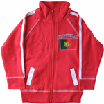 Portugal Toddler Full Zip Track Jacket by Pam GM