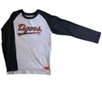 Detroit Tigers Youth Grand Slam Long Sleeve Raglan T-Shirt by Adidas