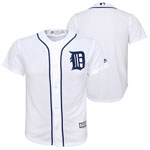 Detroit Tigers Youth Cool Base Replica Home Jersey by Majestic