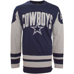 Dallas Cowboys Men's Dufferin Long Sleeve T-Shirt by Old Time