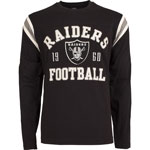 Oakland Raiders Men's Lateral Long Sleeve T-Shirt by Old Time