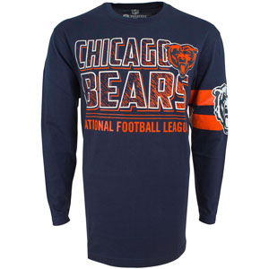 Chicago Bears Men's Bandit Long Sleeve T-Shirt by Old Time