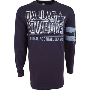 Dallas Cowboys Men's Bandit Long Sleeve T-Shirt by Old Time