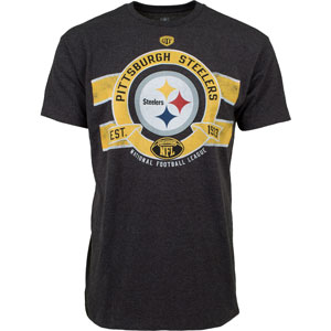 Pittsburgh Steelers Men's Huddle T-Shirt by Old Time