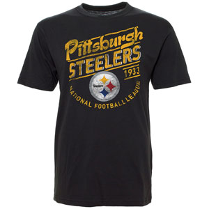 Pittsburgh Steelers Men's Journey T-Shirt by Old Time