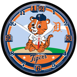 Detroit Tigers Littlest Fan Wall Clock by Wincraft