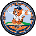 Detroit Tigers Littlest Fan Wall Clock by Wincraft