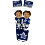 Mitch Marner Toronto Maple Leafs Youth Player Crew Socks by For Bare Feet