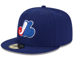 Montreal Expos Cooperstown 2004 Authentic Collection On-Field 59FIFTY Fitted Game Hat by New Era