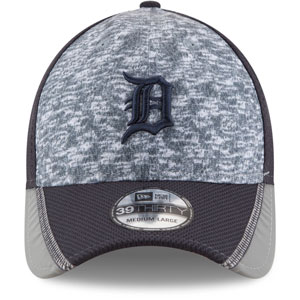 Detroit Tigers Team Vigor Diamond Era 39THIRTY Performance Stretch Fit Hat by New Era