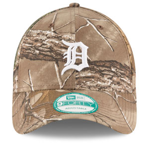 Detroit Tigers The League Realtree Camo 9FORTY Adjustable Hat by New Era