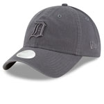 Detroit Tigers Women's Core Classic Tonal 9TWENTY Adjustable Hat - Graphite by New Era