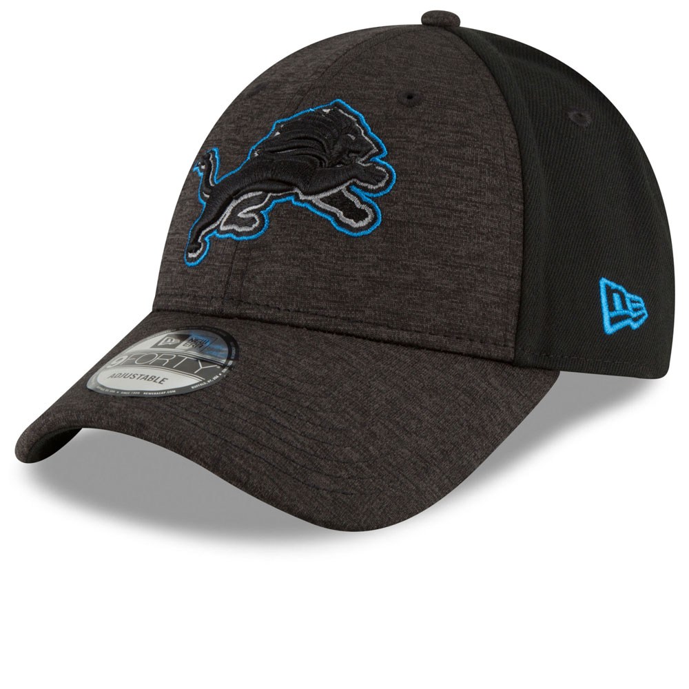 Thesportsden ca detroit lions shaded front 9forty adjustable hat