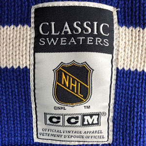 Edmonton Oilers 1983-84 Classic Heritage Knit Sweater by CCM
