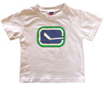 Vancouver Canucks Infant Vintage Skate Logo T-Shirt by Mighty Mac