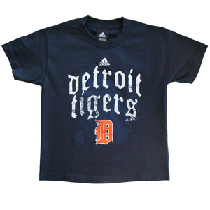 Detroit Tigers Youth Gothic Arch T-Shirt by Adidas