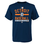 Detroit Tigers Youth Authentic Collection Team Property T-Shirt by Majestic