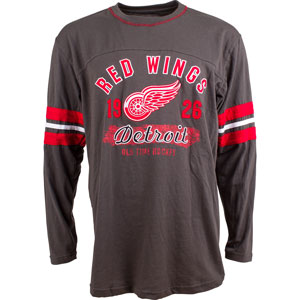 Detroit Red Wings Yutan Long Sleeve T-Shirt by Old Time Hockey