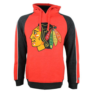 Chicago Blackhawks Merciless Pullover Fleece Hoodie by Old Time Hockey