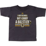 Boston Bruins Toddler Big Stick T-Shirt by Old Time Hockey