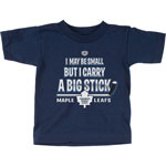 Toronto Maple Leafs Toddler Big Stick T-Shirt by Old Time Hockey