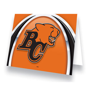 Hunter BC Lions Greeting Card