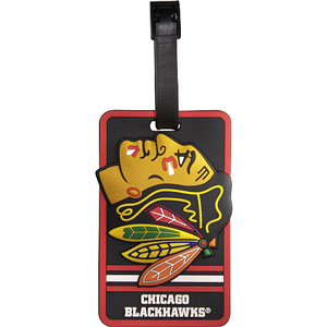 JF Sports Chicago Blackhawks Luggage Tag