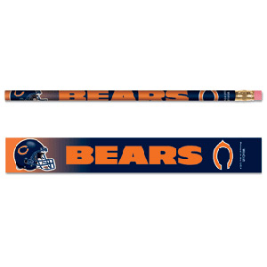 Wincraft Chicago Bears 6 Pack Pencils