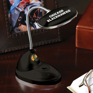 The Memory Comapny Chicago Blackhawks LED Desk Lamp