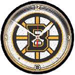 Wincraft Boston Bruins Round Wall Clock