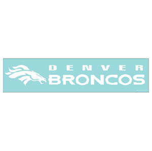 Wincraft Denver Broncos 4''x17'' Die Cut Decal