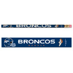 Wincraft Denver Broncos 6 Pack Pencils